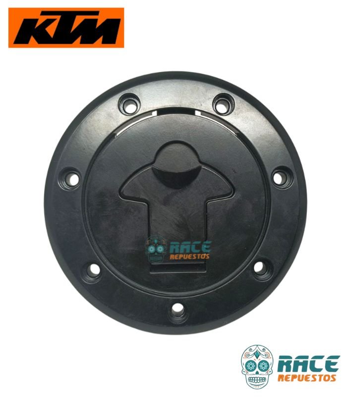 Tapa Tanque Combustible Negra RC 200 / RC 390 Original KTM 