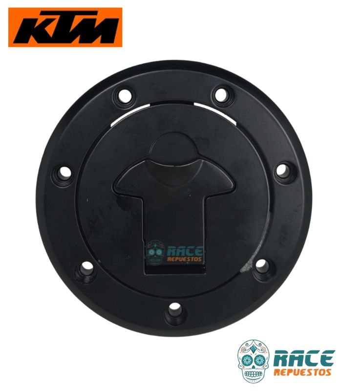 Tapa Tanque Combustible Negra RC 200/ 390 Original KTM